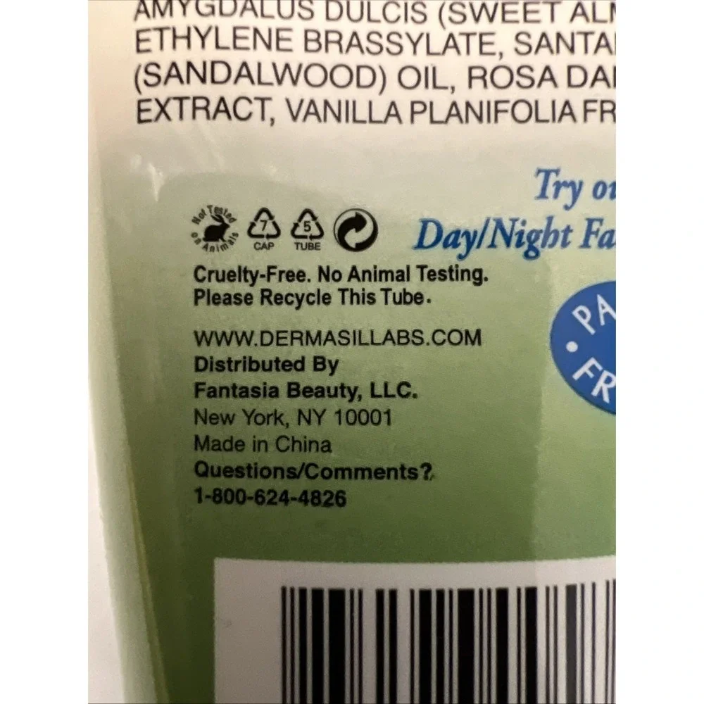 Dermasil Labs Aloe Fresh Moisturizing‎ Body Lotion  8 OZ Each 3 Sealed Tubes